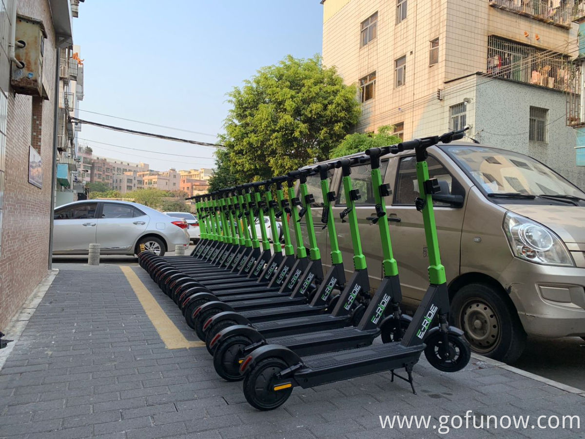 Gofunow IoT with sharing electric scooters